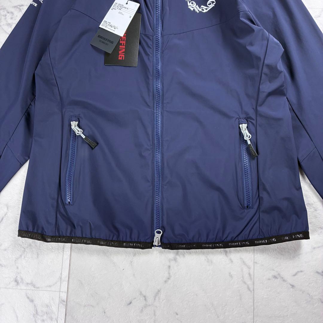 完売 タグ付き ブリーフィング フランクミュラー ウィンドブルゾン ネイビー M