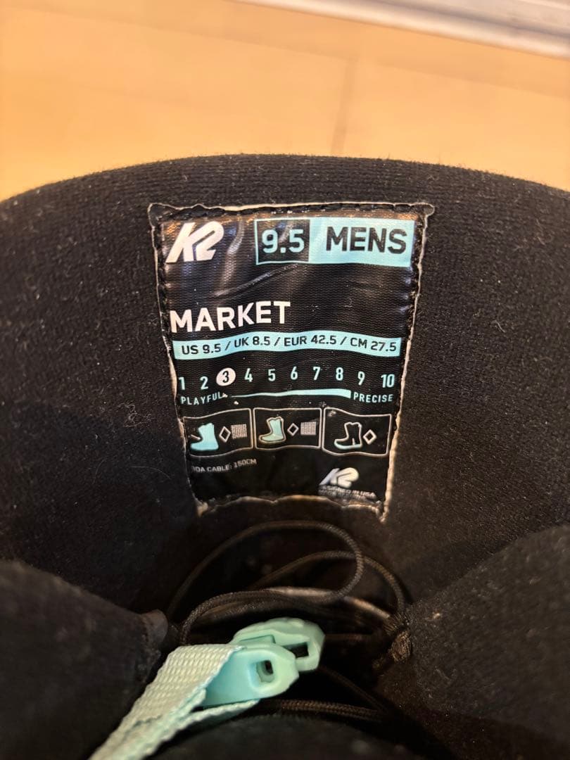 K2 MARKET メンズブーツ 27.5cm