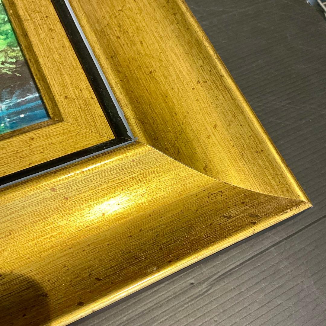 62302 限定 ミッキー＆ミニー 絵画 真正証明書付 ゴールドフレーム