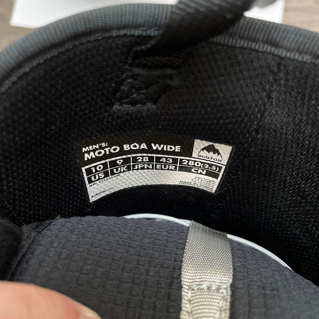 スノボ　ブーツ　BURTON MOTO BOA 28cm