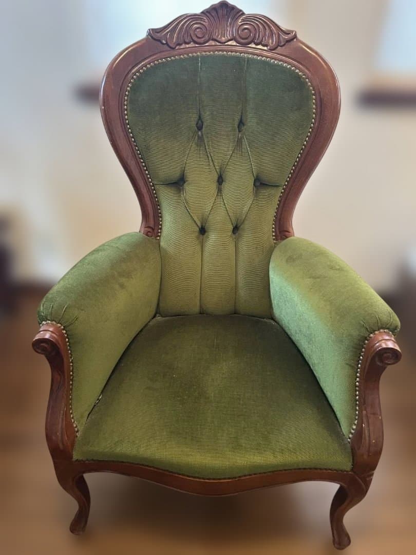 マ*ニ様 サロンチェア　ラウンジチェア　ロココ調　アンティーク風