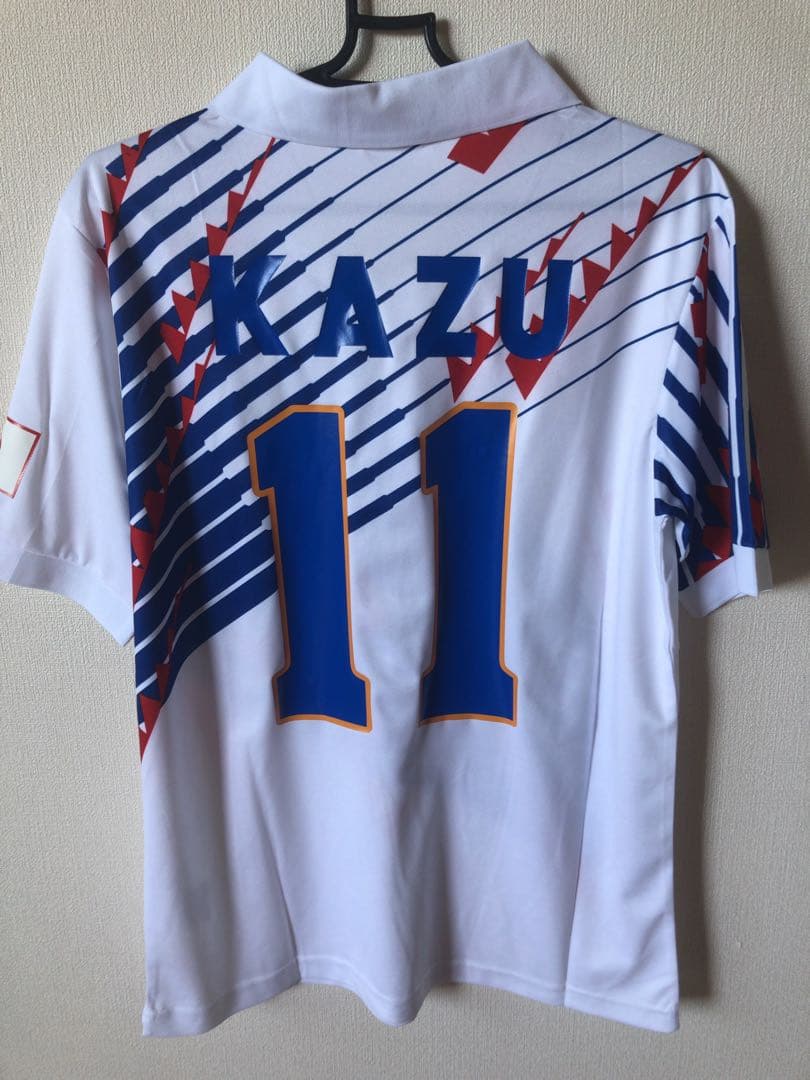 三浦知良　日本代表　ユニフォーム　サッカー