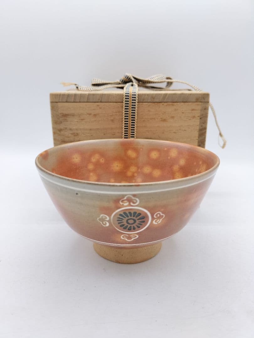c475 茶碗 御本狂言袴 駕洛窯 木箱 茶道具 古物