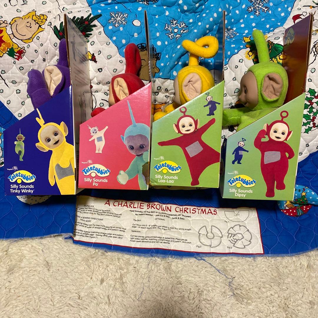 【激レア】90s ビンテージ　テレタピーズBOX 4体セット　コンプリート