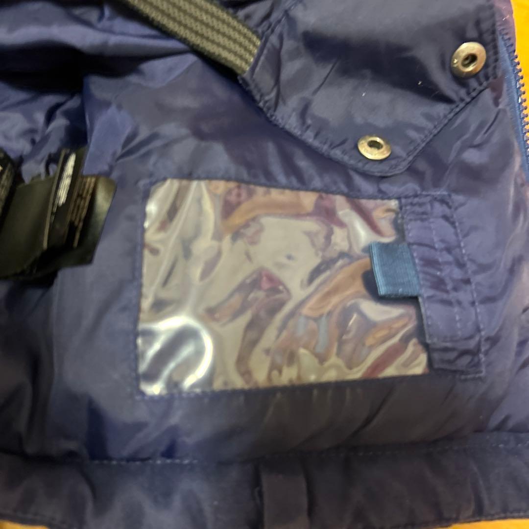 値下げ　バートン　キッズM ファー付きスノーボードウェア 上下セット　140cm