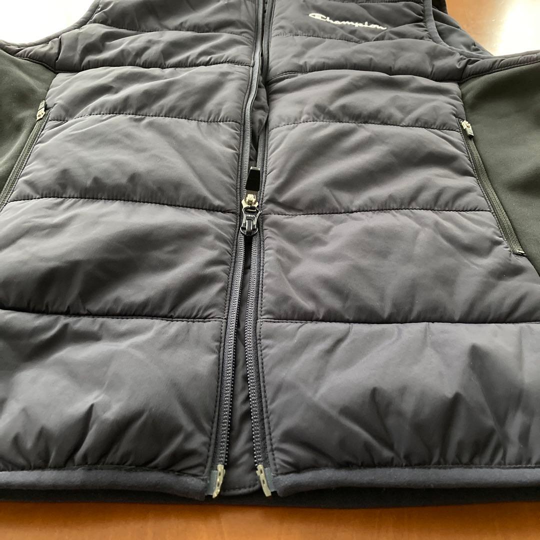 【新品】Championメンズゴルフベスト ダウンベスト ネイビー ロゴMサイズ