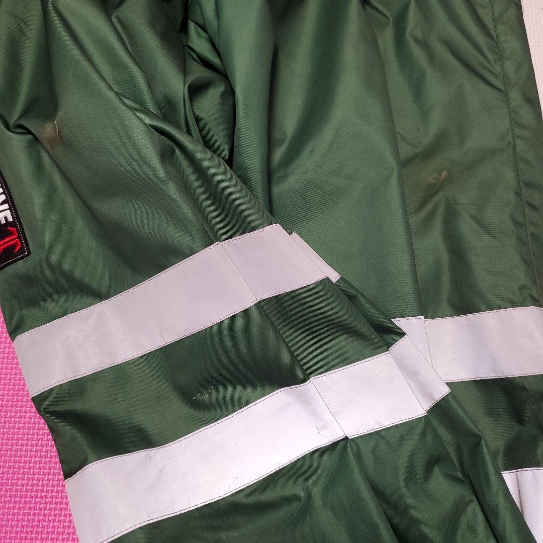 TECHNINE 緑 スキーウェア ジャケットパンツセット