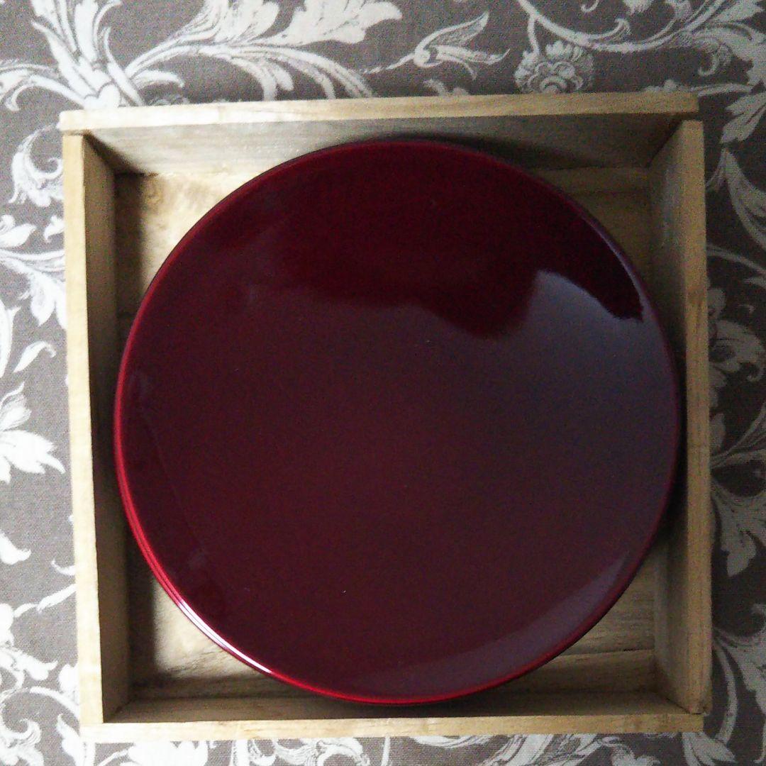 仙台総本舖の玉虫塗り銘々皿