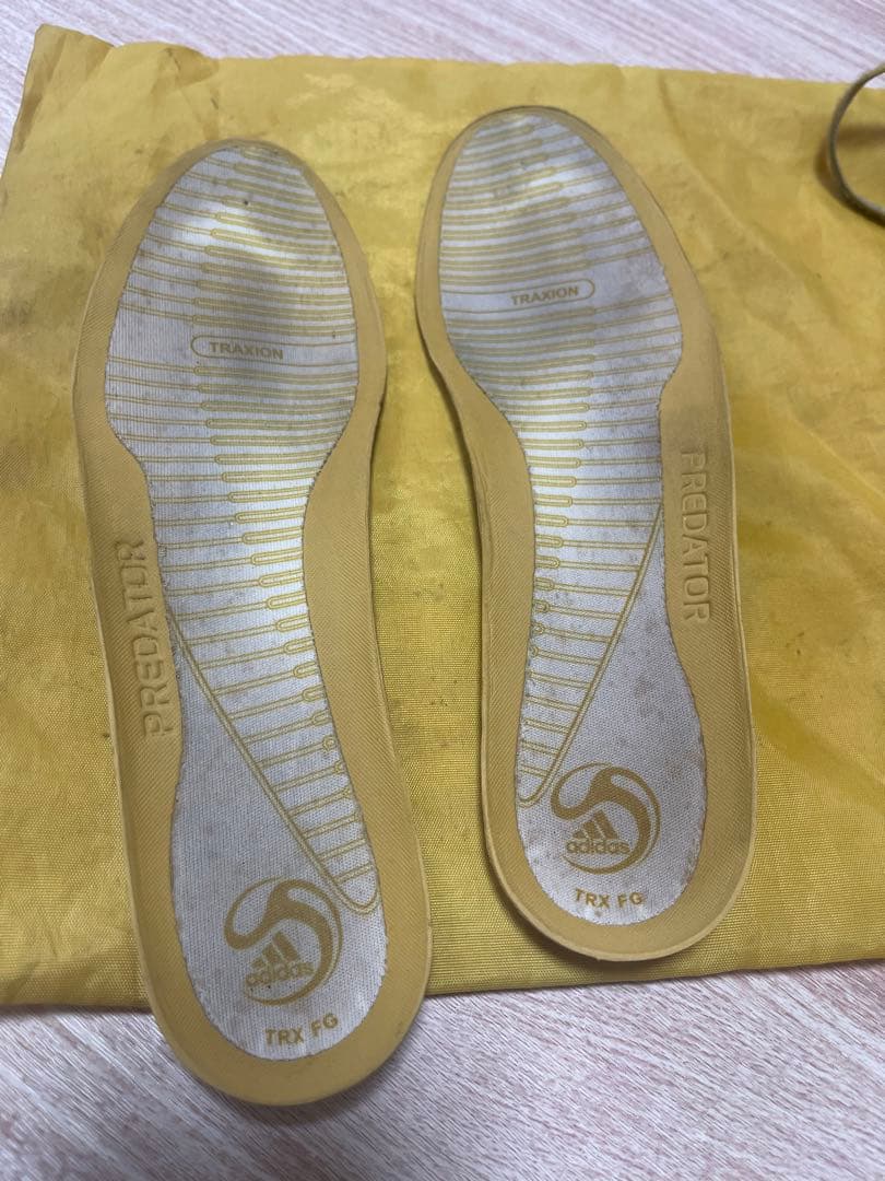 値下セール中【廃盤激レア】adidas プレデターパワースワーブ　金×白