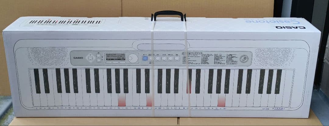 Casiotone 光ナビゲーションキーボード LK-330　新品未開封