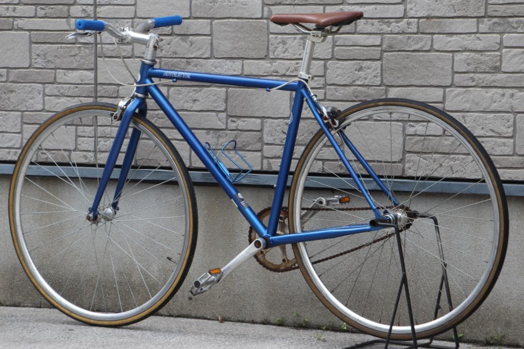 引き取り限定♪絶版車♪AVASTA♪ピストバイク♪お洒落に乗ろう♪ブルーカラー♪