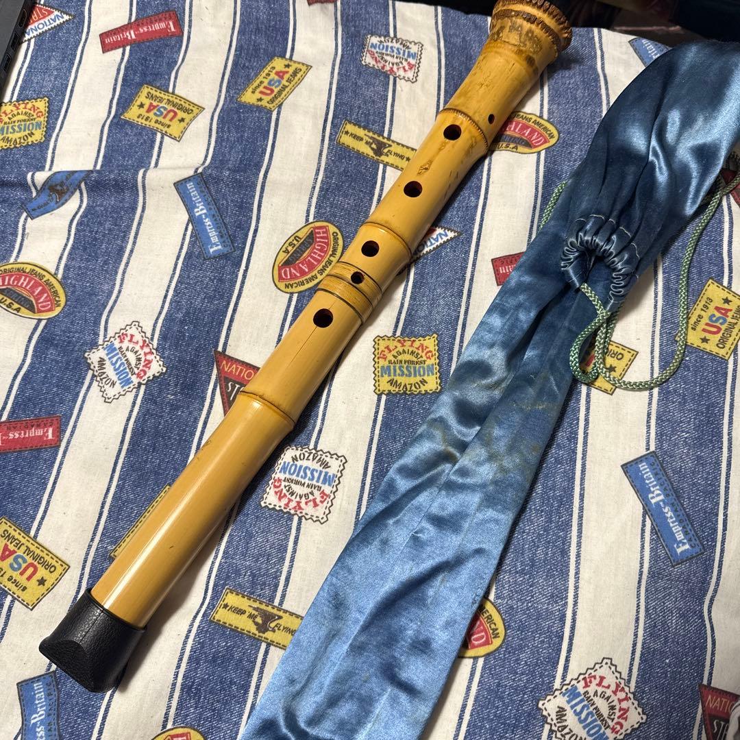 超超希少 聖岳銘 尺八 約48〜49.5cm 一尺六寸 1点物