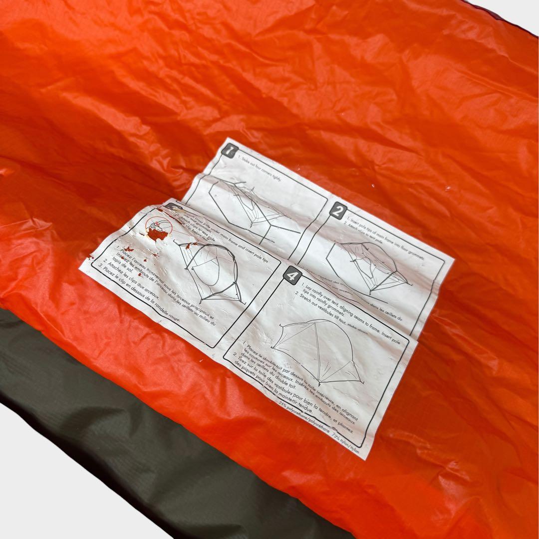 MSR アクセス2 山岳テント グランドシート付き