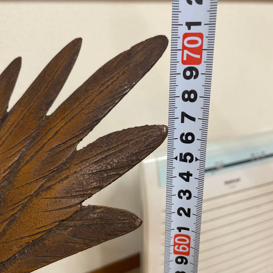 鷹　松　松の木　鳥　ブロンズ　鉄製品　鉄製　銅彫金　彫刻　鳥　アンティーク 金運