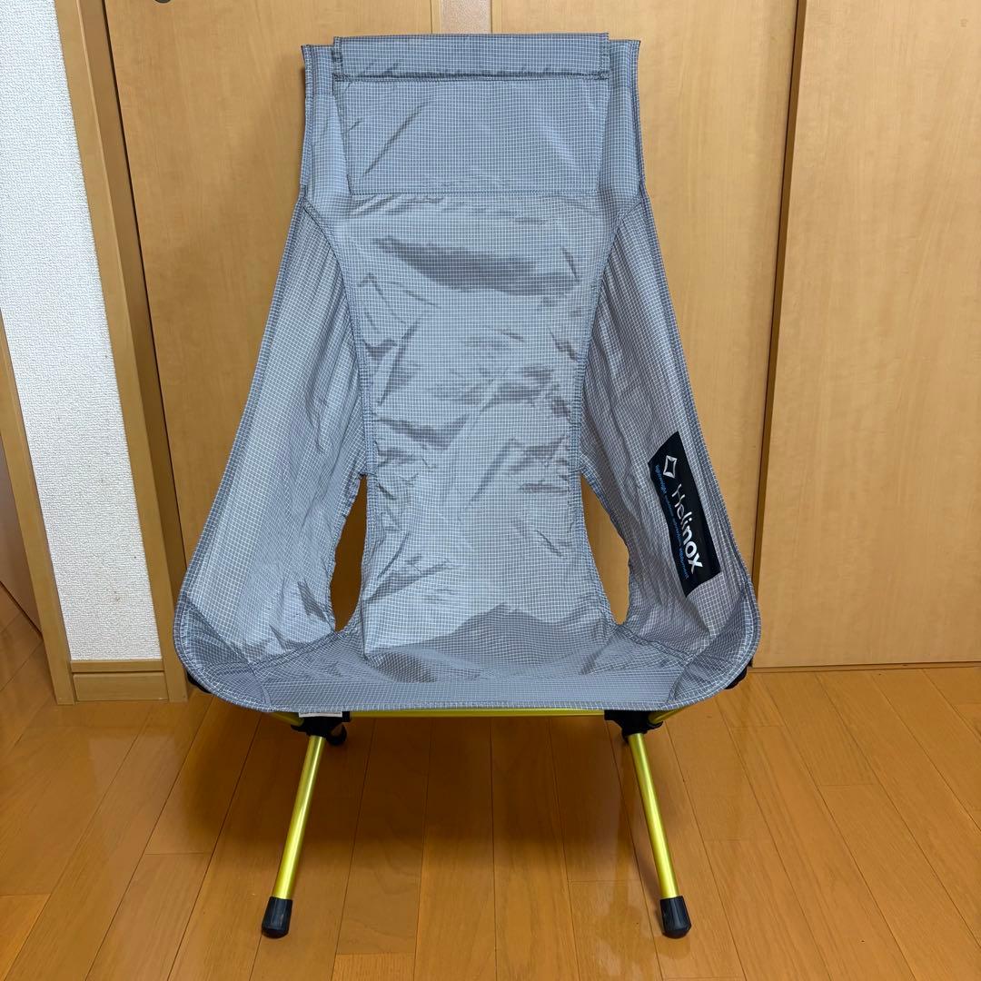 Helinox チェアゼロハイバック アウトドアチェア グレー