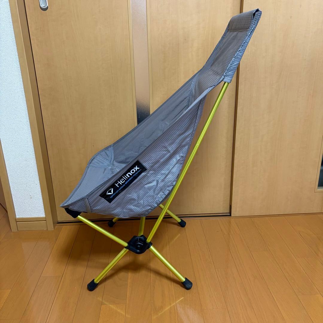 Helinox チェアゼロハイバック アウトドアチェア グレー