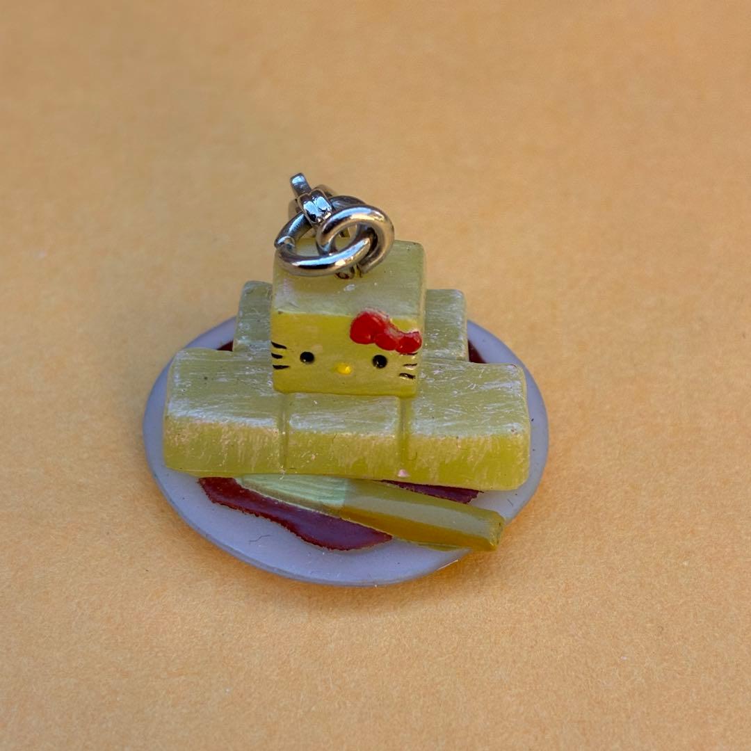 ★激レア★甘味処 ファスナーマスコット 根付★はろうきてぃ 5個セット★キティ