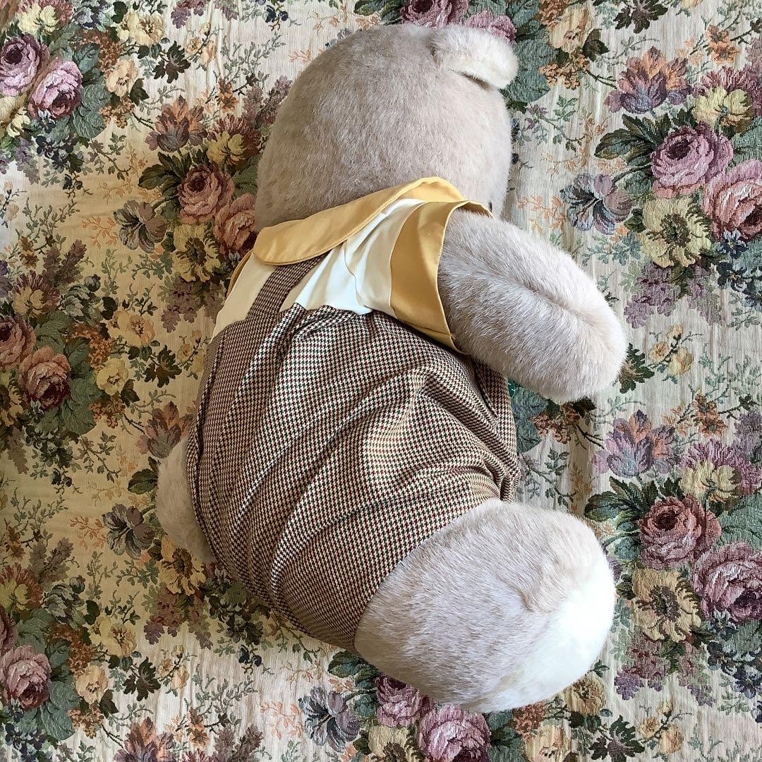 レトロ　くま　ぬいぐるみ