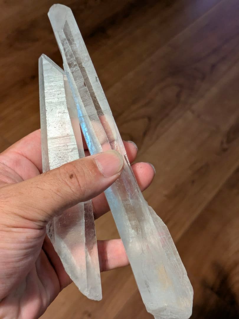 シンギング水晶　最高品質サウンド　13センチ以上　内モンゴル産