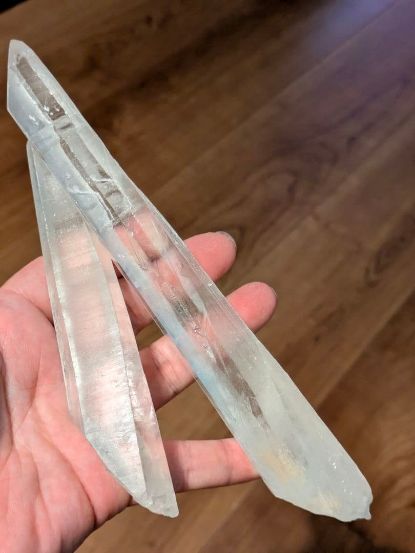 シンギング水晶　最高品質サウンド　13センチ以上　内モンゴル産