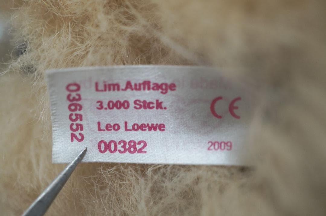 【M02-10】 Steiff シュタイフ レオ ライオン マスターピース