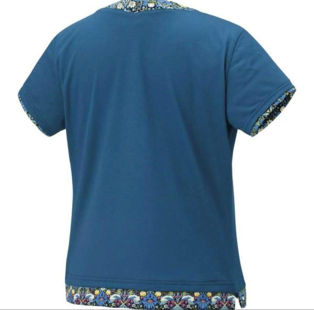 YONEX ゲームシャツ　ナイトスカイ　リバティ柄