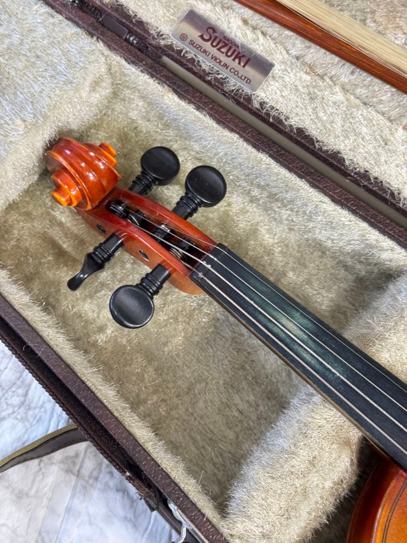 【美品】SUZUKI 鈴木 バイオリン No.200 1/8 1995