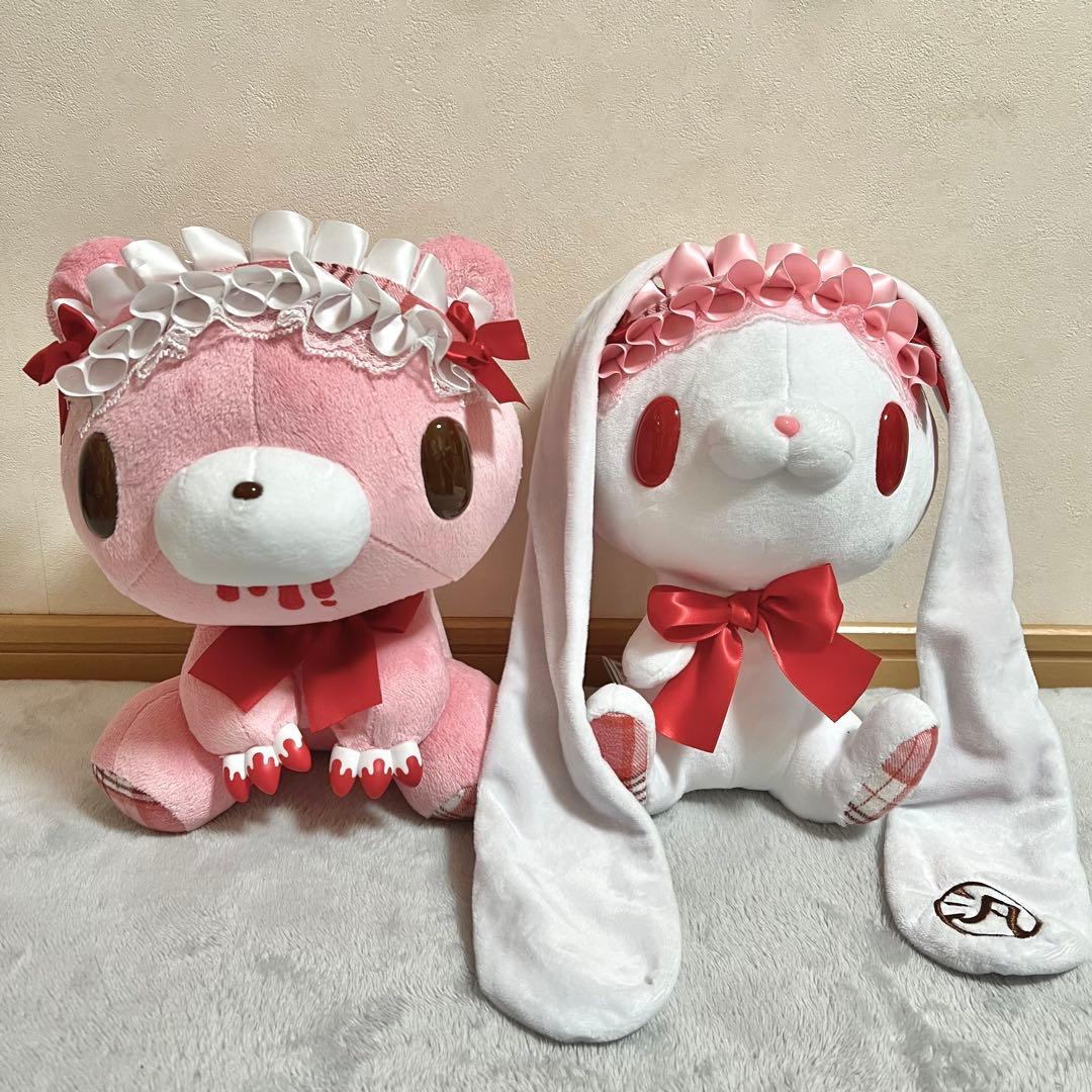 グルーミー 汎用うさぎ ヘッドドレス ぬいぐるみ セット