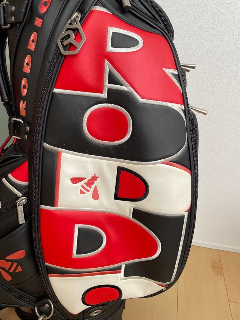 RODDIO キャディバッグ 黒 赤　限定