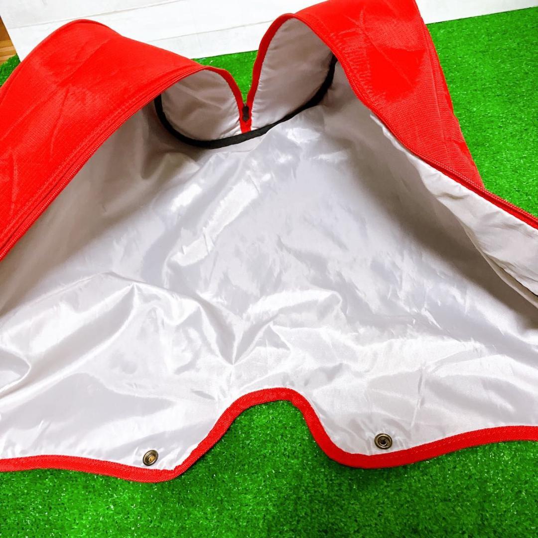 NIKE ゴルフキャディバッグ 9.0型 5分割 レッド 軽量 ポリエステル