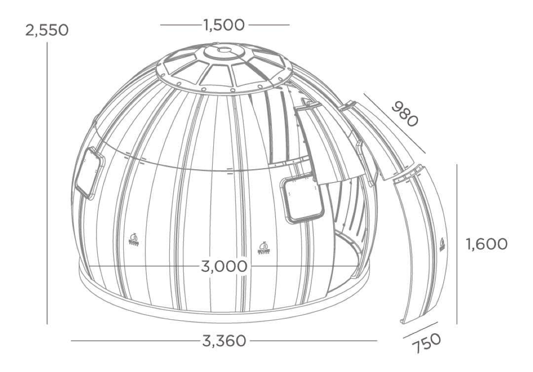 イージードームハウス