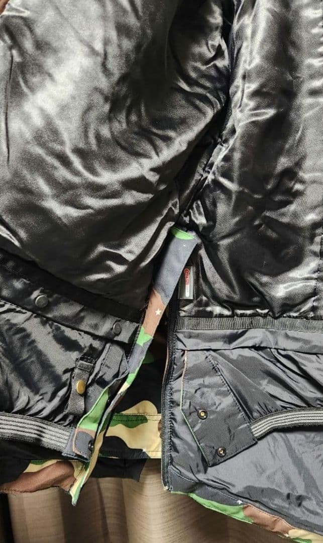 BURTON×X-girl 迷彩柄 スノーボードウエア Sサイズ