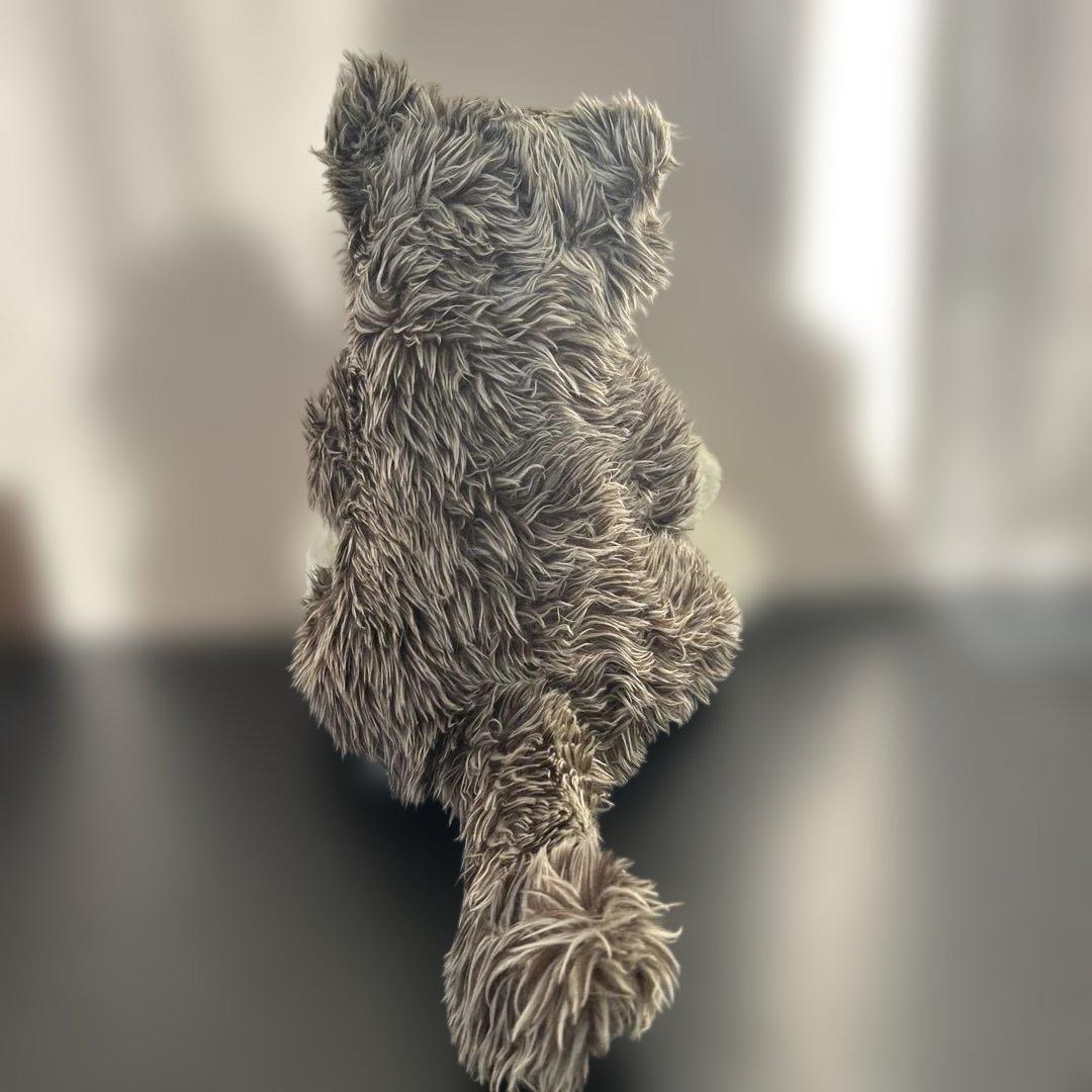 ビルドアベア　オオカミ　ぬいぐるみ