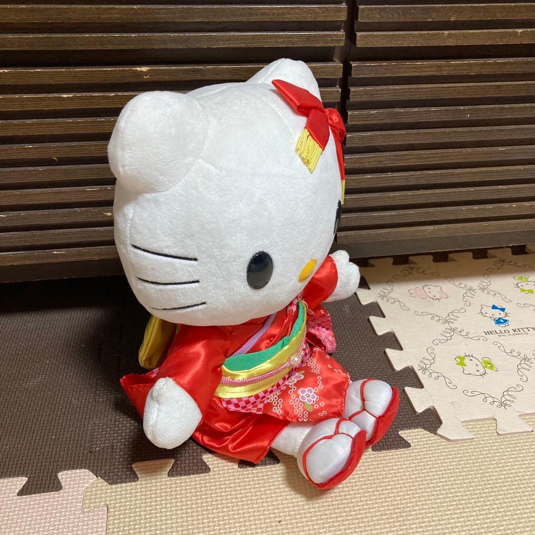 ハローキティ 和服 ぬいぐるみ 和風　着物　日本　京都　ジャパン　レア
