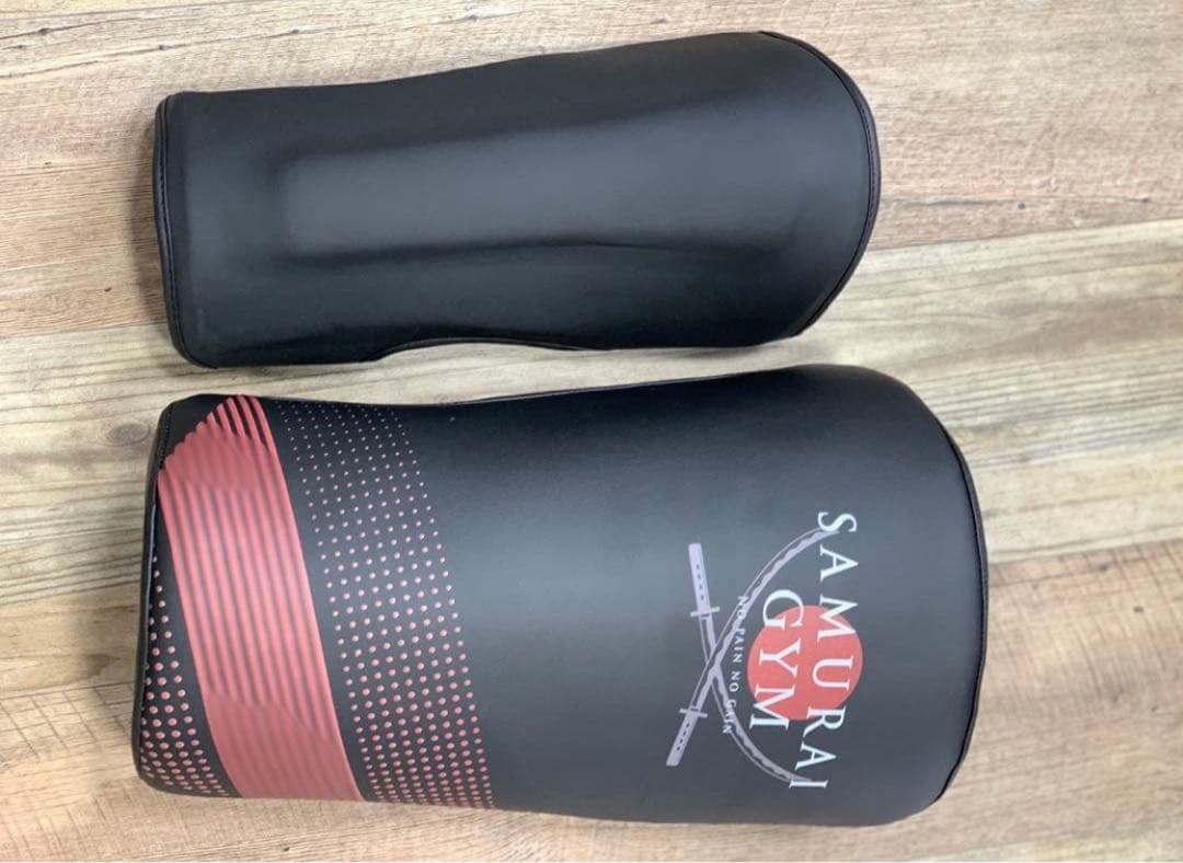 カーフキックミット ダブル　【本革】左右利用できます