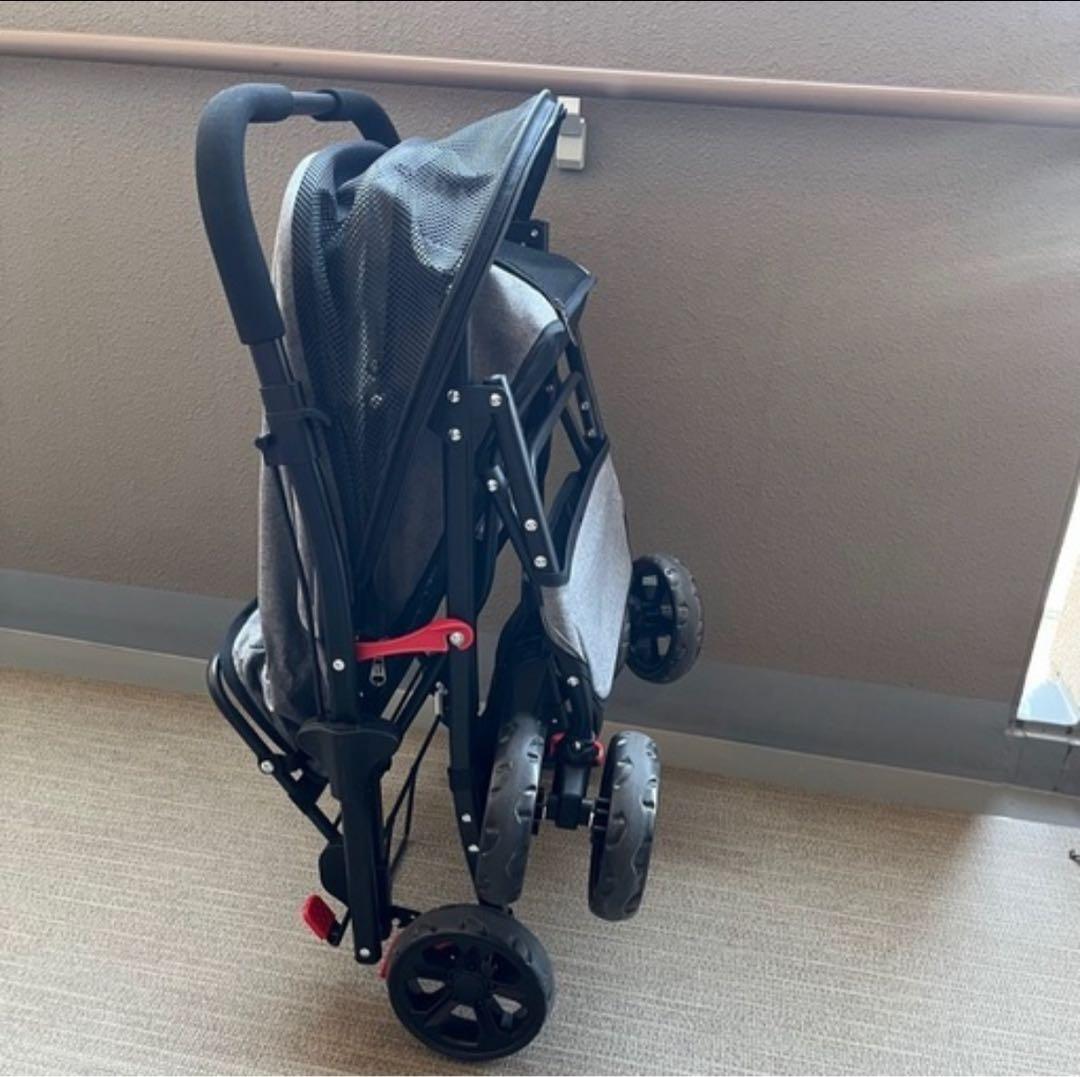 【美品】ペットカート　犬カート　25kgまで　自立