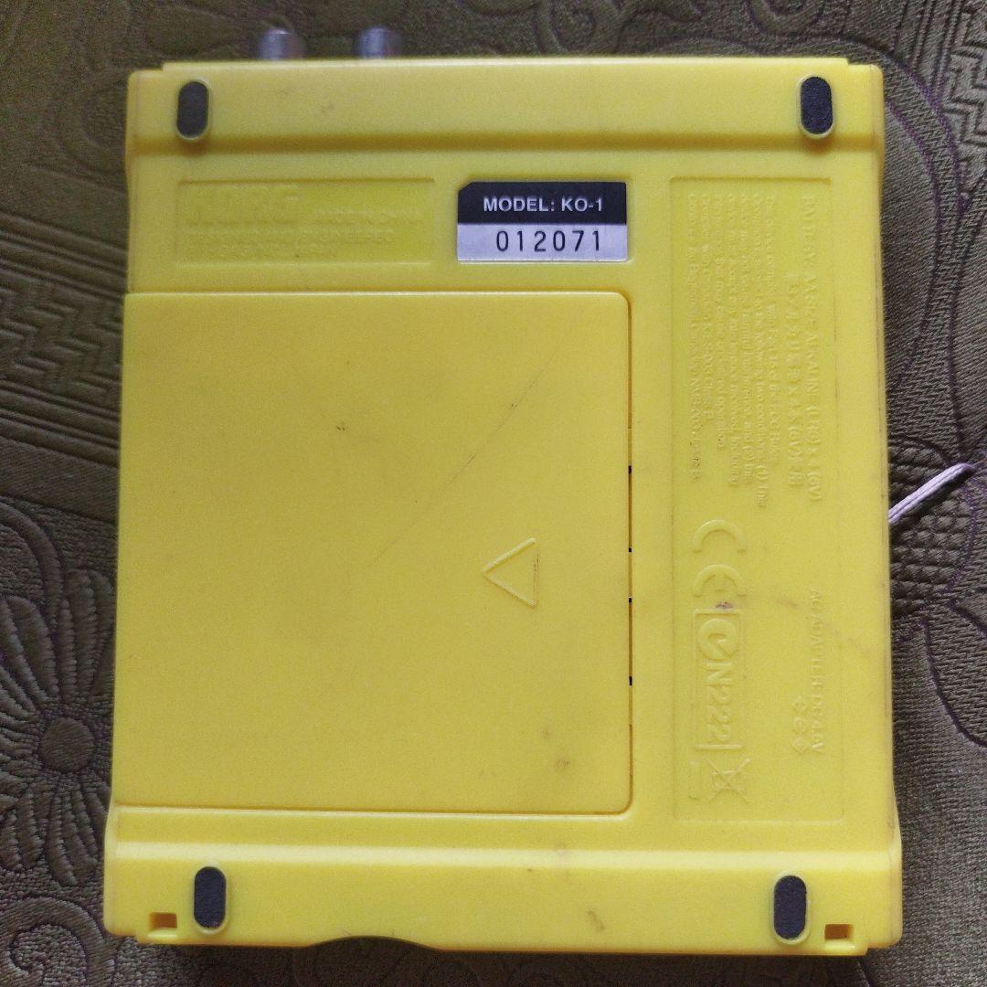KORG KAOSSILATOR KO-1 イエロー ACアダプター付き