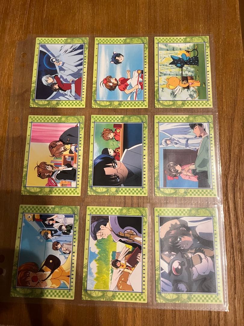 カードキャプターさくら トレーディングカード　カードダスマスターズ　74枚セット