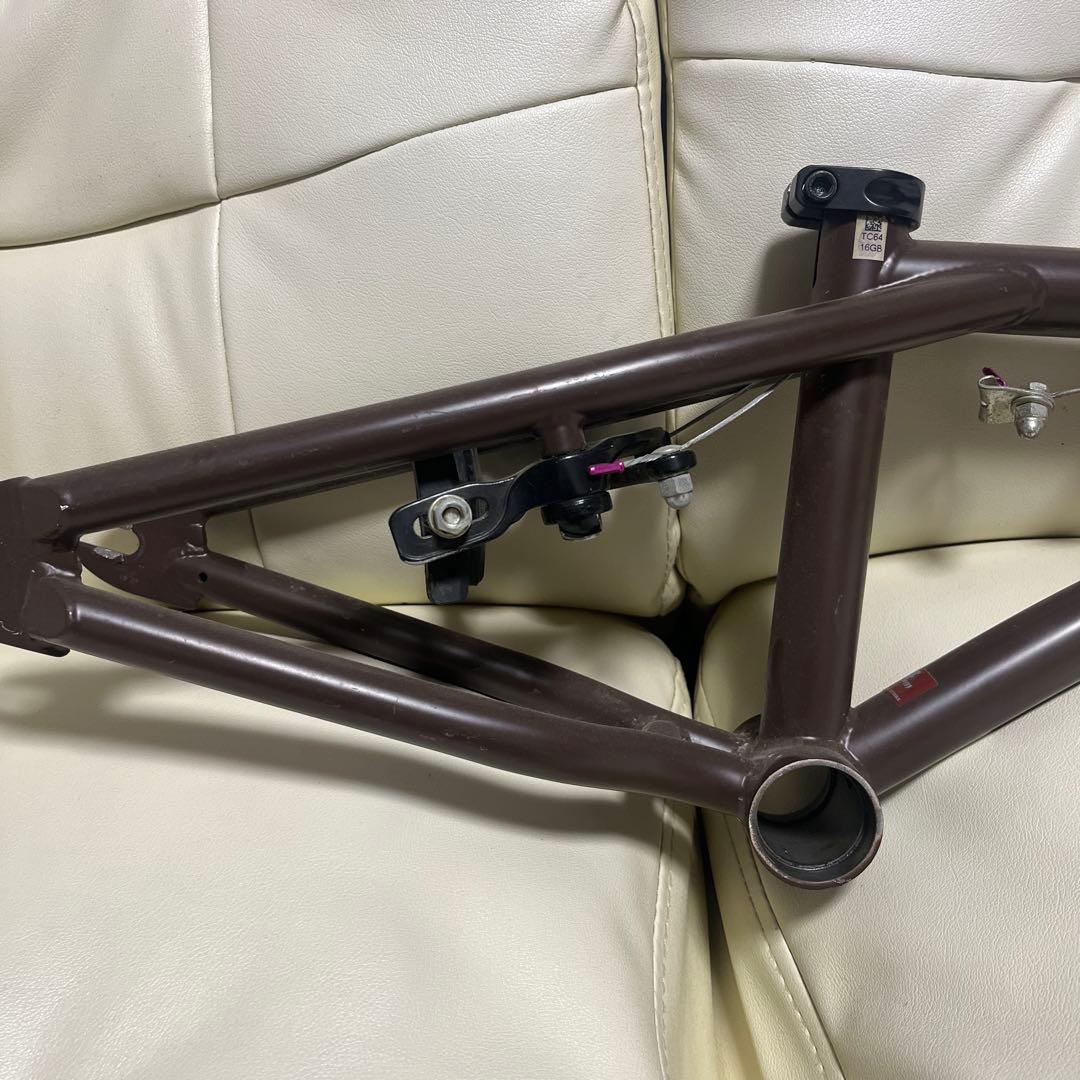 ARESBIKES STN EX BMXフレーム ブラウン