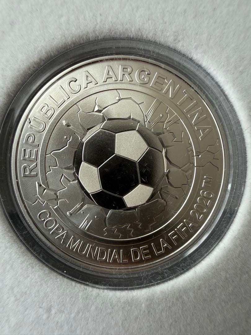FIFAワールドカップ26 記念セット　銀貨3種セット