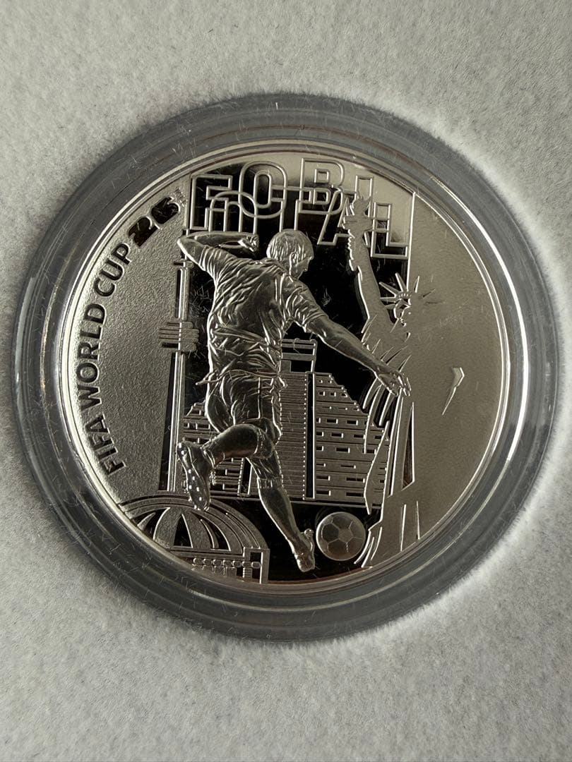FIFAワールドカップ26 記念セット　銀貨3種セット