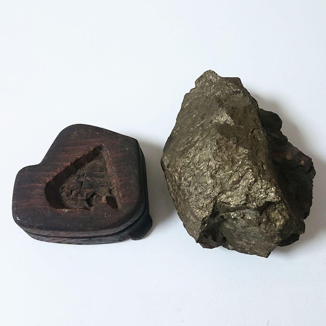 鑑賞石 飾り石 台付き 置物 骨董 オブジェ 約2.5kg