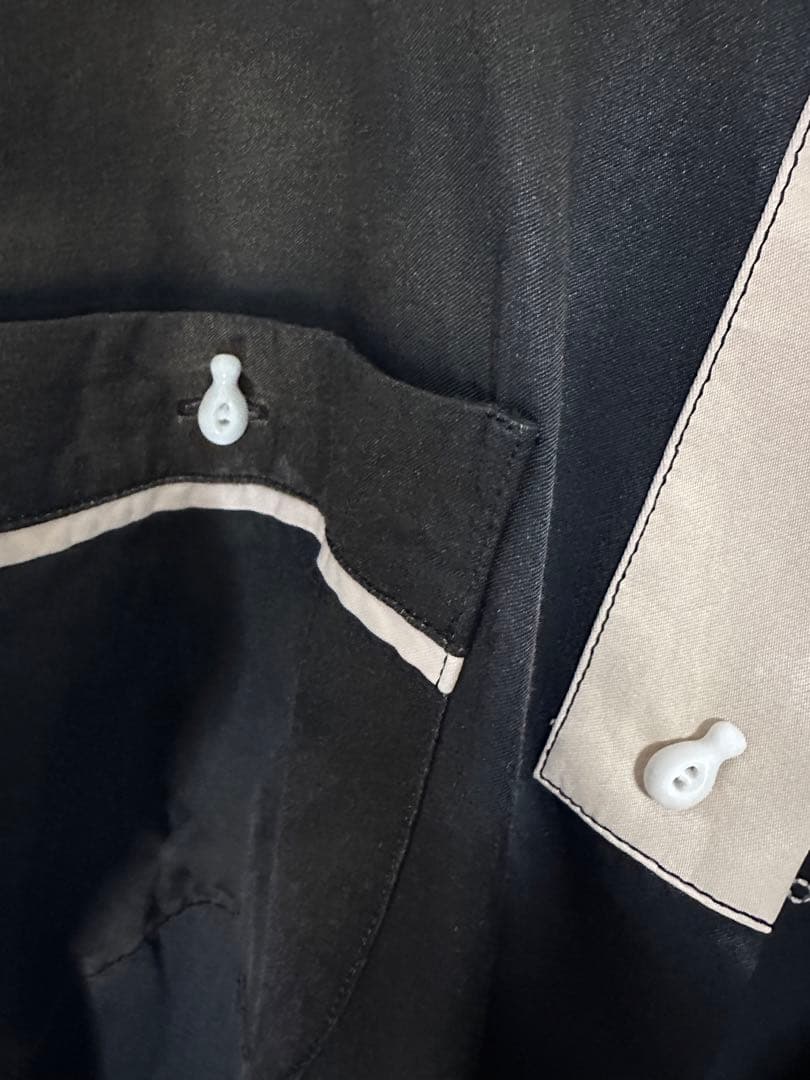 Magic Circle ボウリングシャツ サイズ1 MMY3 ブラック