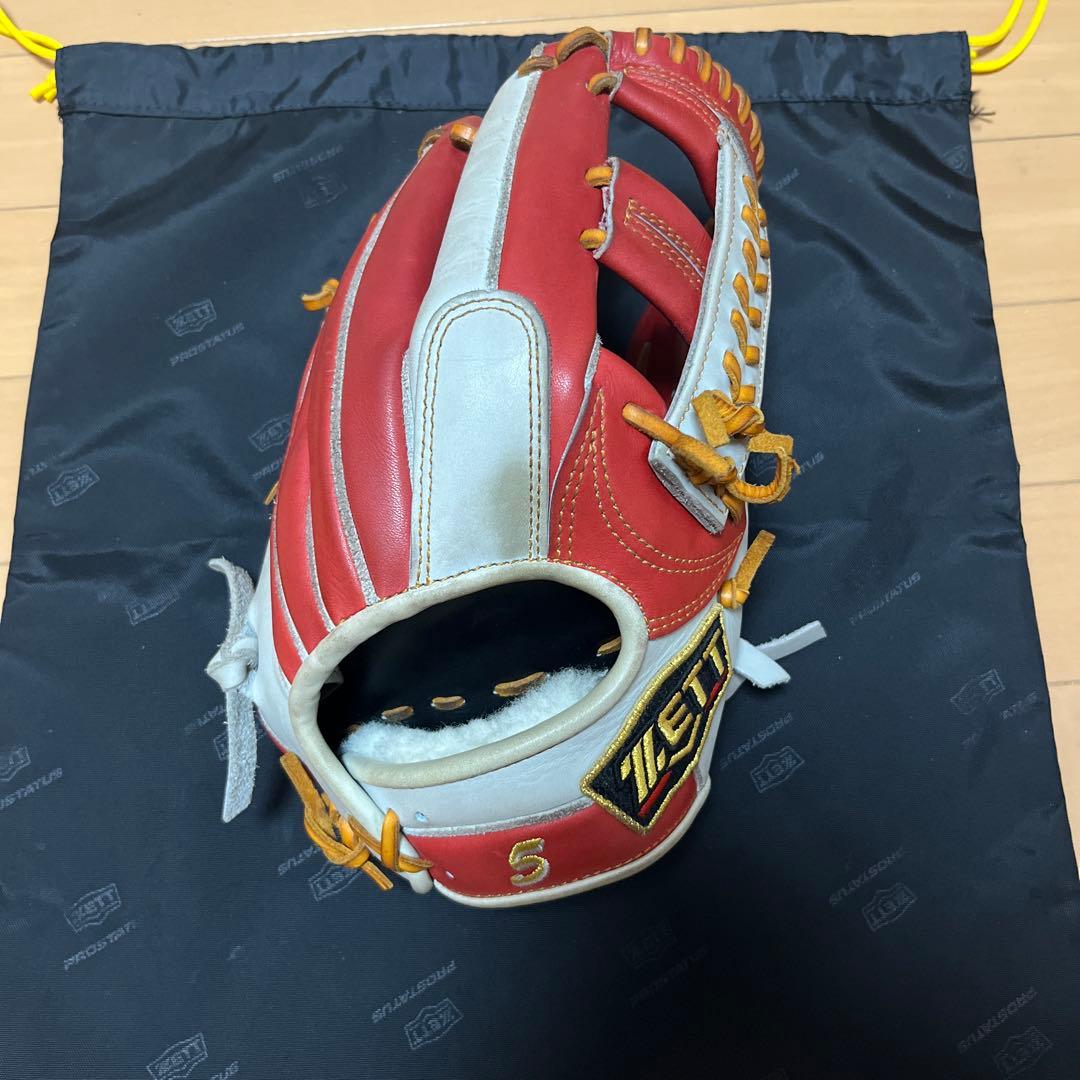 S*J様 ZETT プロステイタス グローブ サイズ5