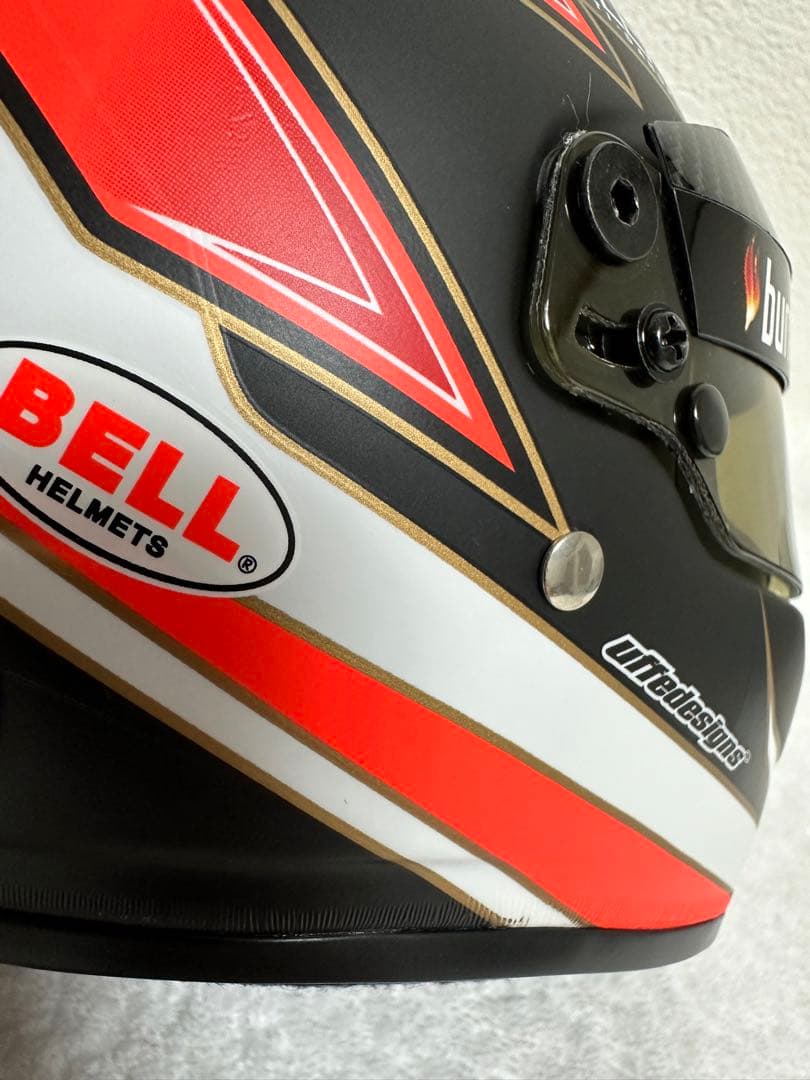 【直筆サイン】キミ ライコネン 1/2 ヘルメット②