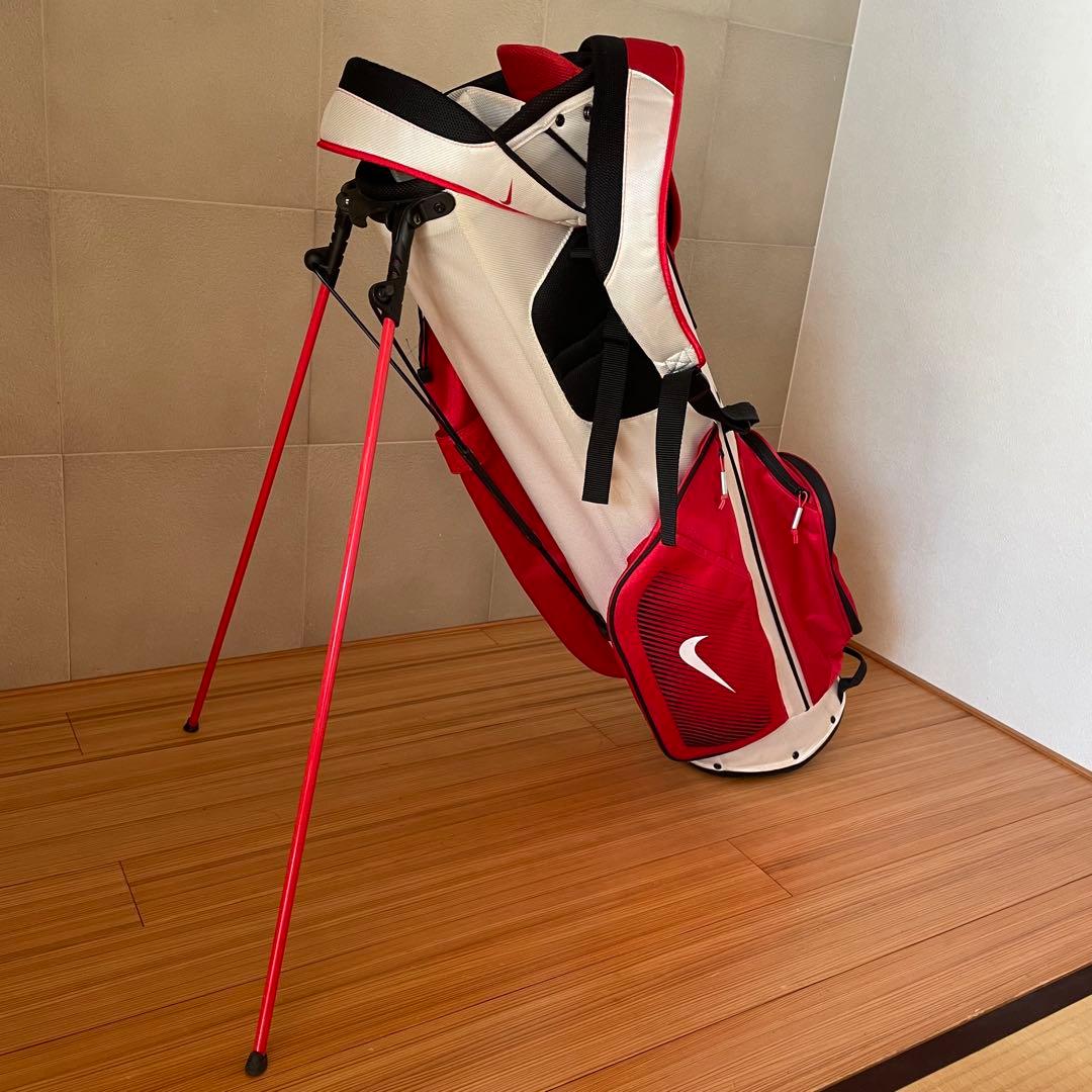 【美品】 NIKE ナイキ ゴルフ スタンド式 キャディバッグ BG0
