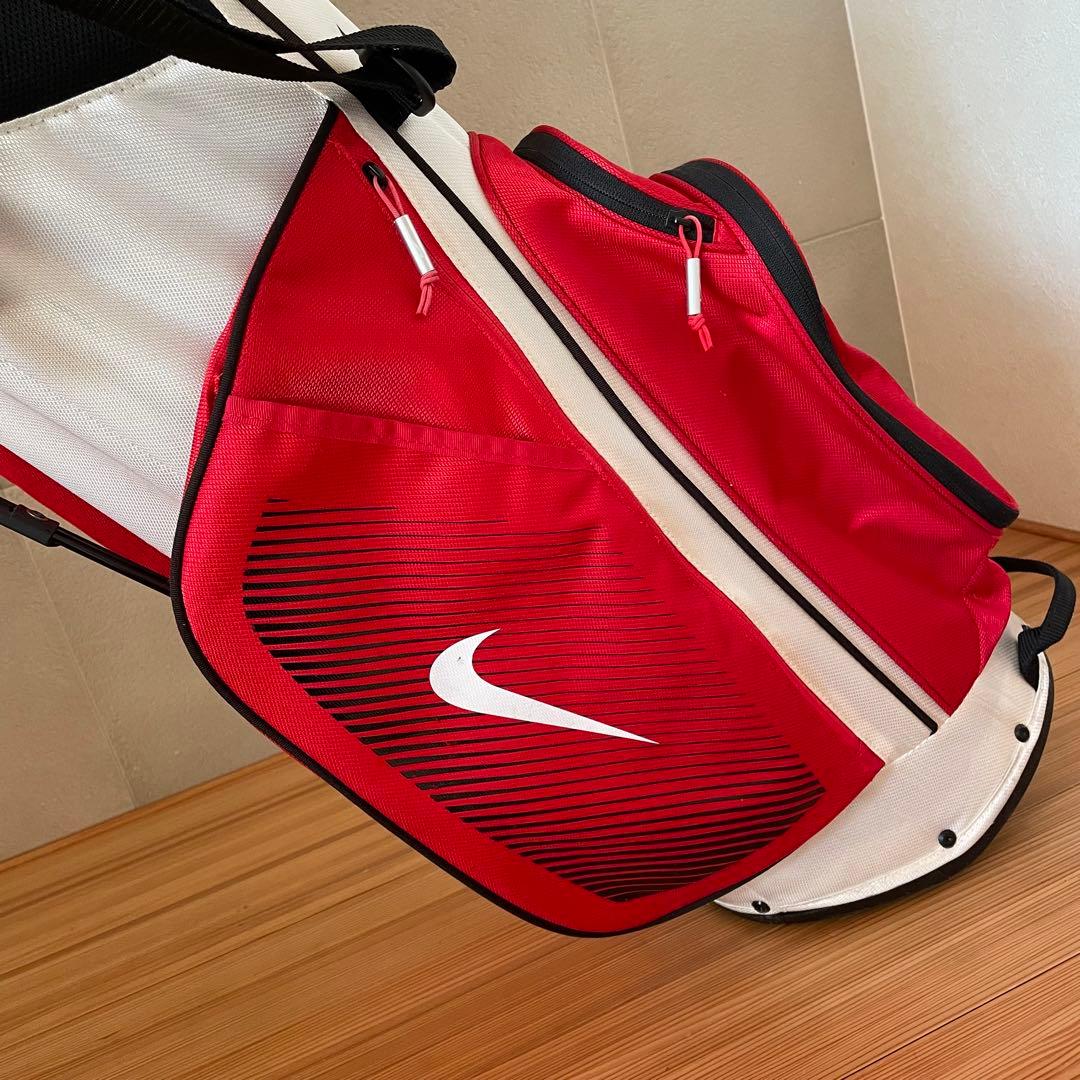 【美品】 NIKE ナイキ ゴルフ スタンド式 キャディバッグ BG0