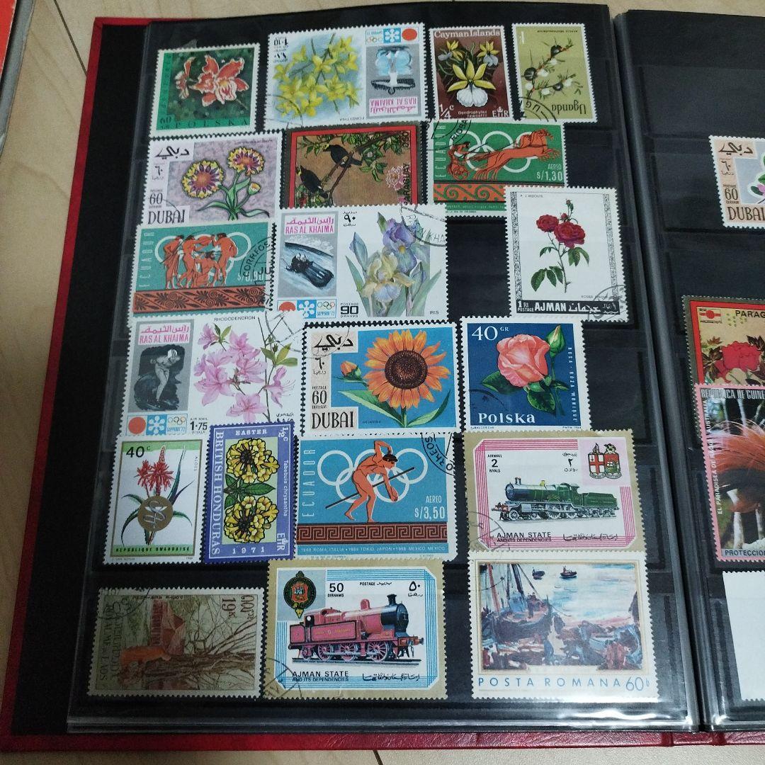 【当時物】使用済　海外切手　プレミア　レトロ　アンティーク