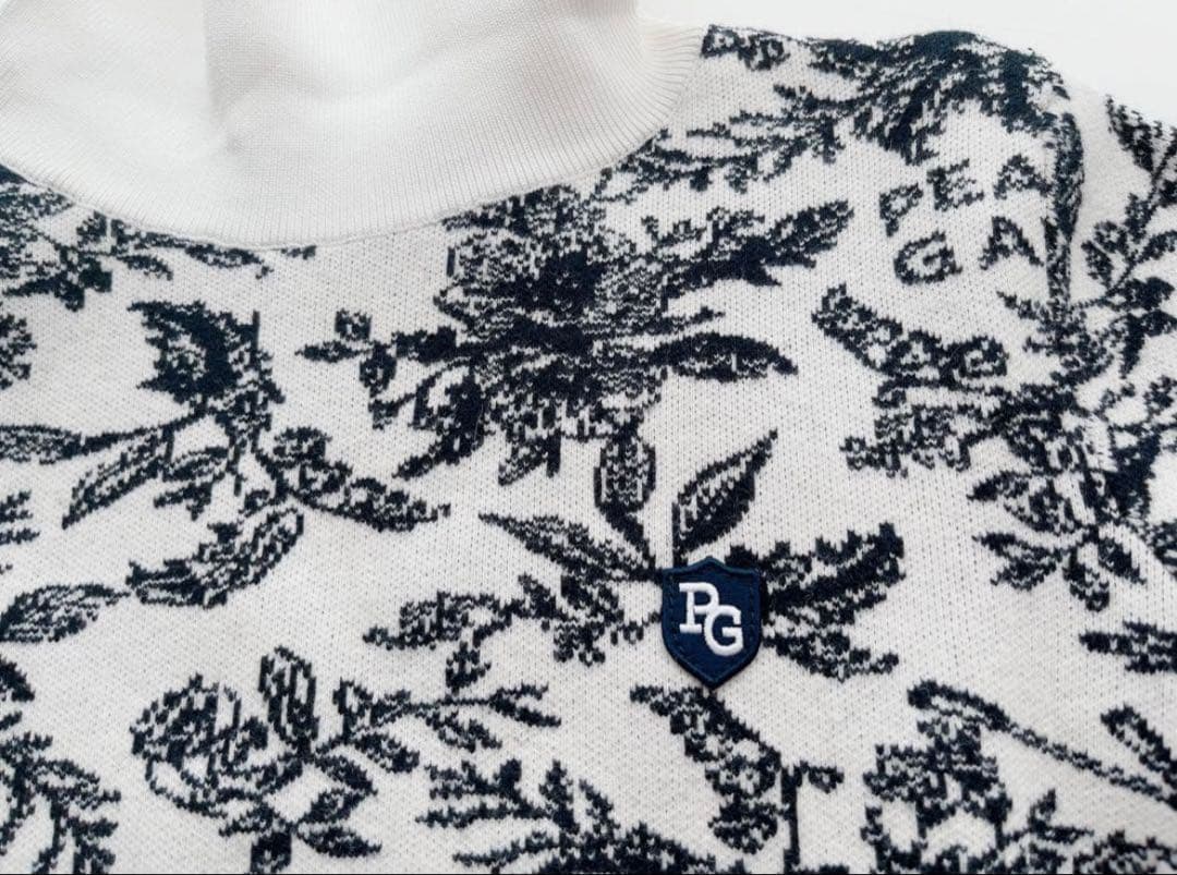 定価72,600円【新品】パーリーゲイツ　セットアップ　ホワイト　花柄