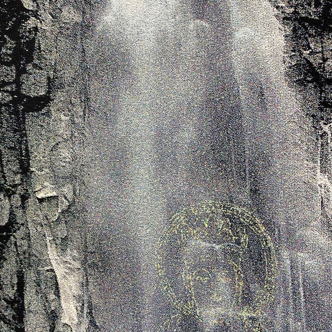 掛軸 那智の滝観音出現御軸 青岸渡寺 織絵 木箱 太巻 A-19